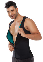 Men Hot Shapers Sweating Neoprene Waist Trainer Vest Cincher Waist Training Corsets Sport Slimming Exercise Body