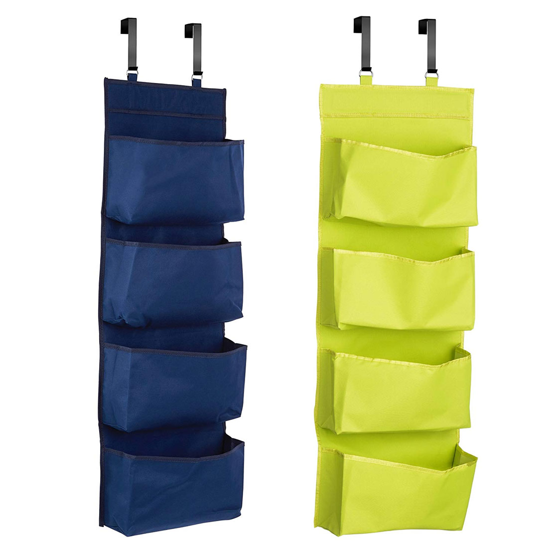 Hanging Mesh Storage Toys Organizer 3 Tier Underwear Sock Tidy Pocket Yellow