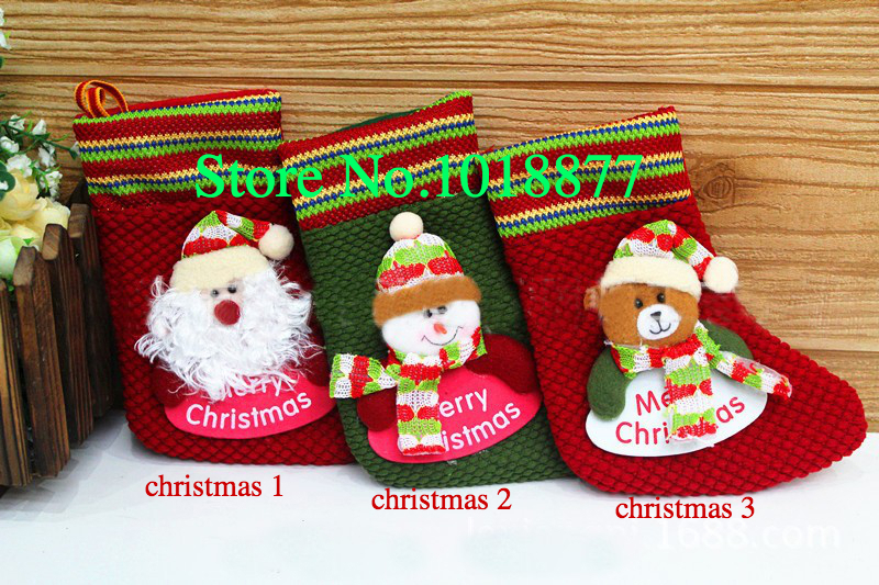 ... Christmas-Stockings-New-Year-Decorations-Xmas-Hanging-ornaments-Tree