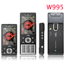 W995i Unlocked Original Sony Ericsson W995 Cell phone GSM 3G 8 1MP WIFI Bluetooth russian keyboard
