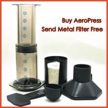 Portable Aeropress Coffee press with Metal Filter