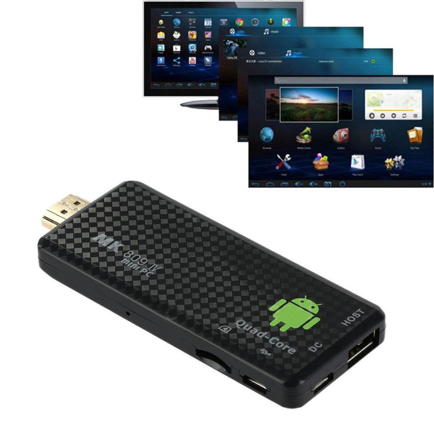 Adroit MK809IV Android 4.4 TV Dongle Box Quad Core Mini PC 1080P 3D Media Player JAN22
