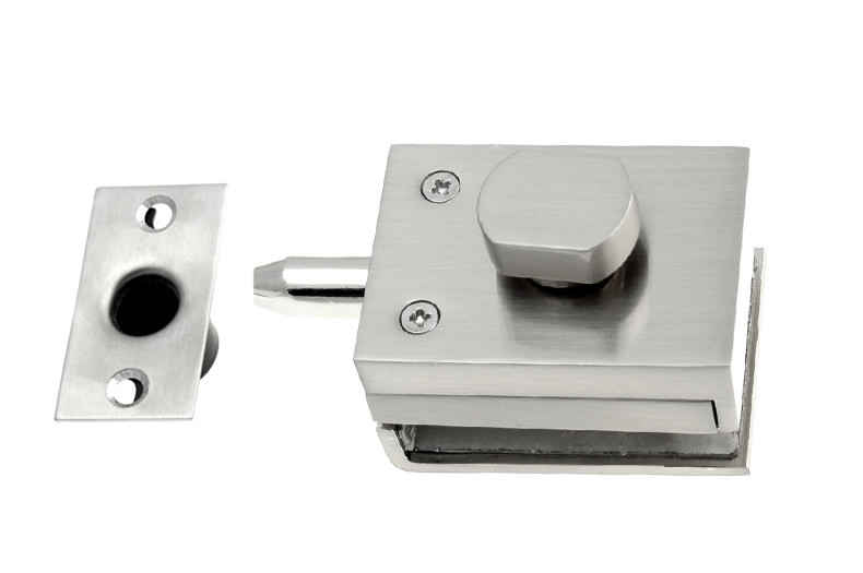 Description Picture 4 of itemHigh quality,Glass Door Latches Lock/bolt,8-12mm glass,no drilling,for Bathroom Double/single glass door, Frameless glass door