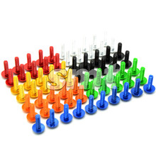 6MM Motor Accessories Fairing body Bolts Screws for Honda VFR750 VFR800 VTR1000 CBF1000 VF750 Yamaha YZF R6 fz1 fazer R3 Triumph