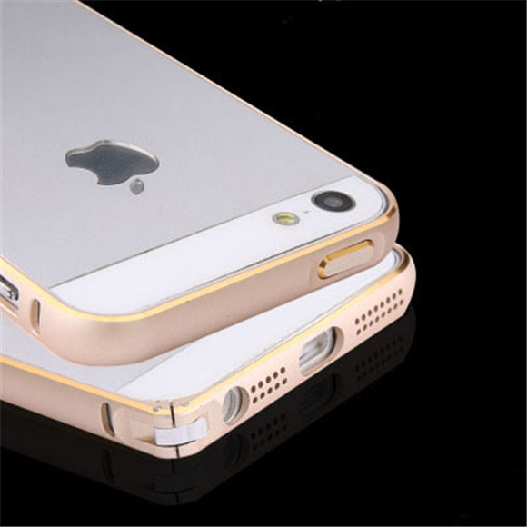 Fundas For iphone 5 5S Ultra Thin Slim Aluminum Metal Bumper Frame Case For iPhone Metal Cover Phone frame Border