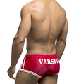 New Design Rogue Mens Swimwear Swim Boxers Pocket Pouch Swimwear Men Swim VARSITY Swimwear Swimming Trunks