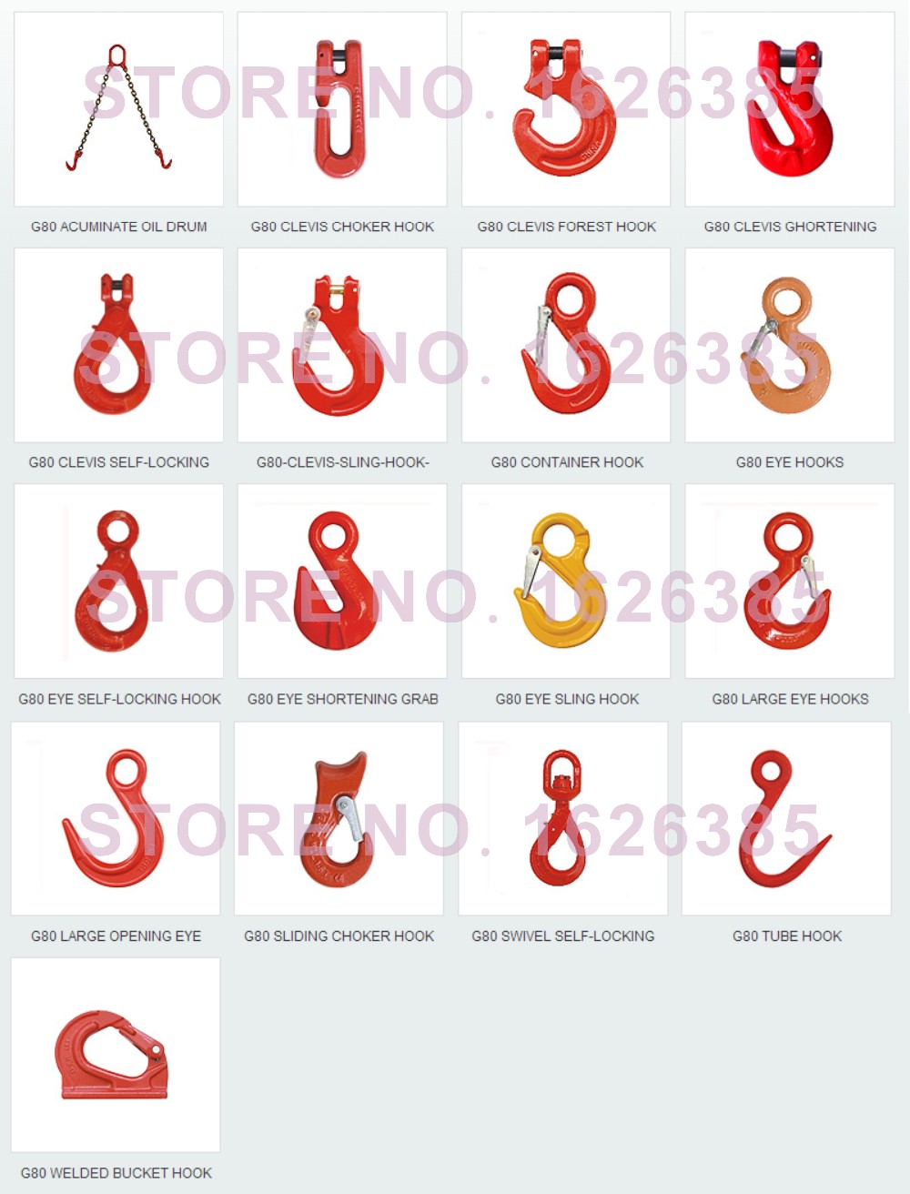 Description Picture 5 of item2T-5.3T G80 swivel universal rotating ring 360 degree rotary swivel universal joint industrial grade lifting rigging hardware