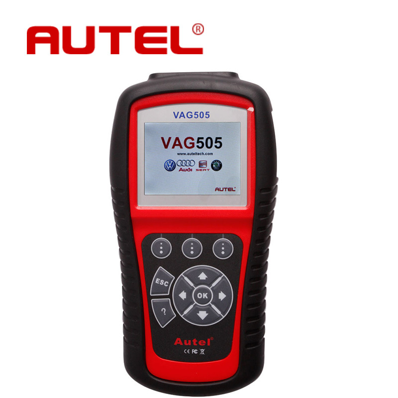 Autel MaxiService VAG505 диагностический инструмент OBDII и чистый VAG 505 бесплатный онлайн-обновление