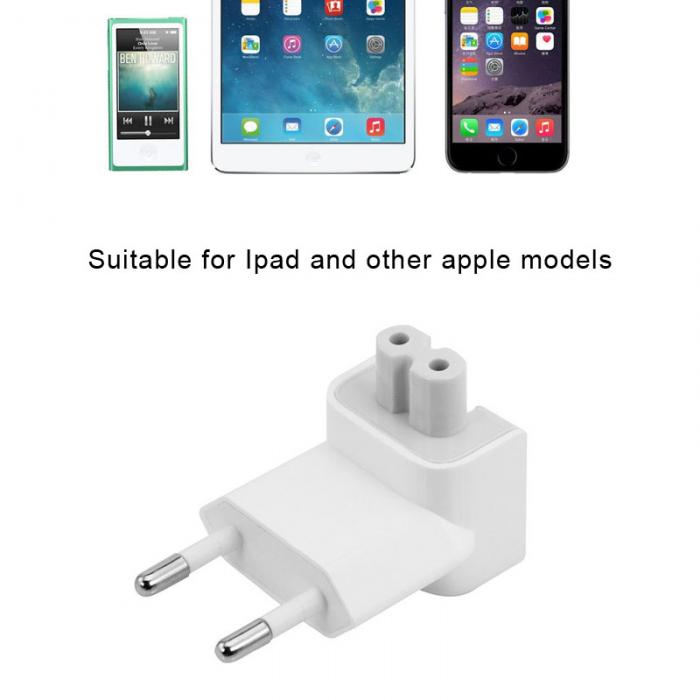 LANDUM Adaptateur de Chargeur de Chargeur de Prise US vers UE pour MacBook//iPad//iPhone