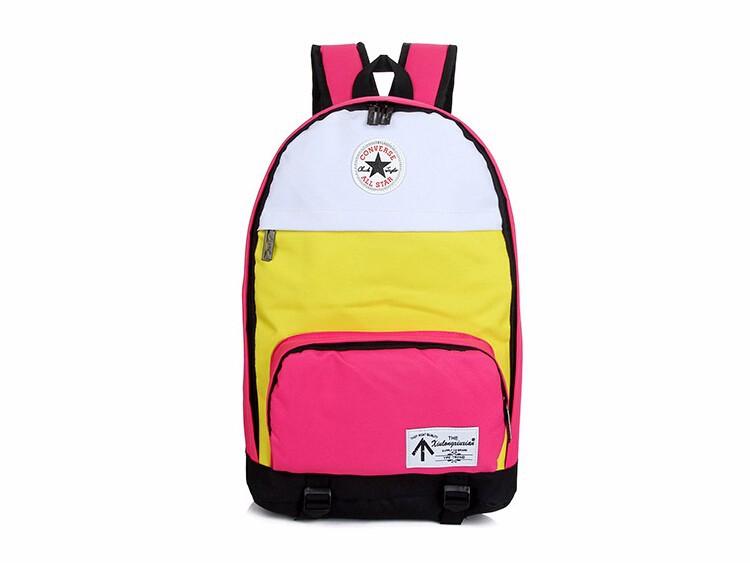 High quality waterproof nylon fabric women backpack girl school bag Casual Travel bags (8)