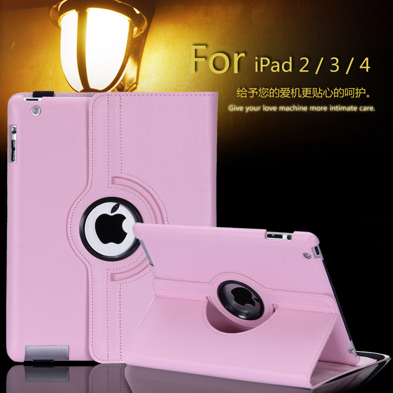   Pu  360       APPLE iPad 2/3/4 Tablet Case + pen + Film