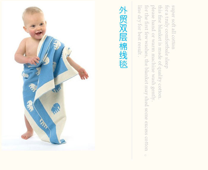 PH090 high grade baby blanket knitted style (7)