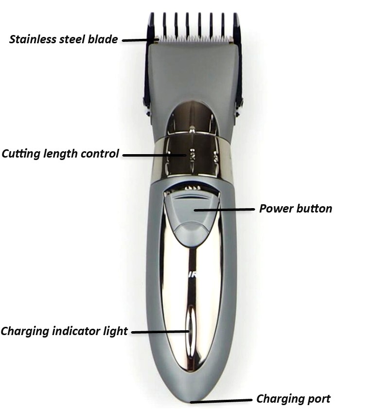 Profissional máquina de Cortar Cabelo Elétrica Recarregável Aparador de P u00ealos Barba Trimer Pulseiras Artesanato Hippie Passo A Passo ~ Profissional máquina de Cortar Cabelo Elétrica Recarregável Aparador de P u00ealos Barba Trimer