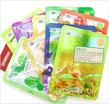 5pcs/lot * Korean Cosmetics FOOD HOLIC 3D Natural Beauty Mask A Variety Of Optional Face Mask for Whitening Moisturizing Skin