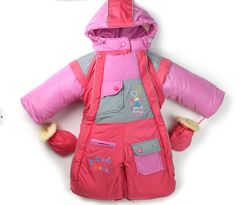 Здесь можно купить  Foreign trade baby with thick cotton-padded jacket sleeping bag  Детские товары