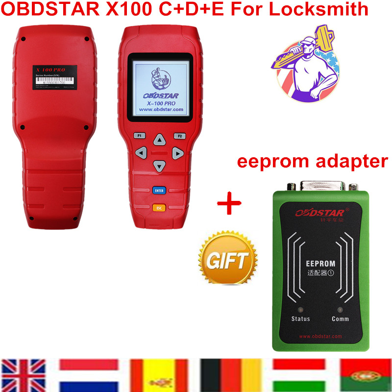    OBDSTAR x100  ( C + D )  + +  + EEPROM  EEPROM   