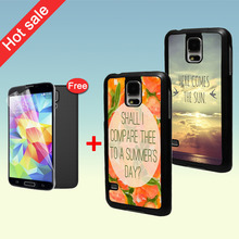 Free shipping Hot selling Colorful Hard Plastic Phone Cases for Samsung S5 i9600 WHD855 1-15