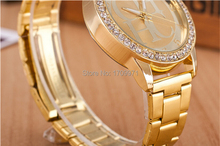 New fashion Women s watches women luxury brand quartz watch steel diamond women dress watches gift