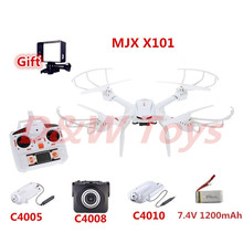 Professional RC Drone MJX X101 2.4G RC quadcopter drones rc helicopter 6-axis can add C4005 c4008 c4010 camera FPV Real-time