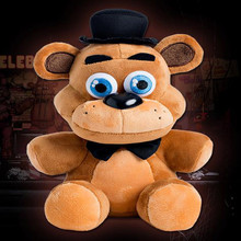 FNAF Freddy Fazbear Bear foxy Bonnie Chica Five nights at freddy Plush Toys Doll Christmas gift 25cm