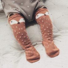 Fancy Designer Leg Warmers Kawaii Cartoon Fox Socks Brand Baby Boys Girls Legging Protectors For Children