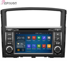 Quad Core Android 4.4 Car DVD Radio For MITSUBISHI PAJERO V97 2006- With 16 GB Flash Mirror Link Wifi Bluetooth GPS Free Map