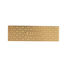Two Sides Diamond Plate Titanize Knife Sharpening Stone Whetstone 400 1000