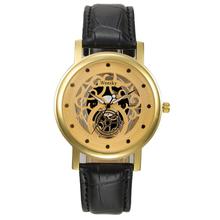 Weesky Men Luxury Brand Watches Fashion Casual Sports Leather Wristwatch Relogio Masculino Hombre Skeleton Quartz Wacth YJPb08