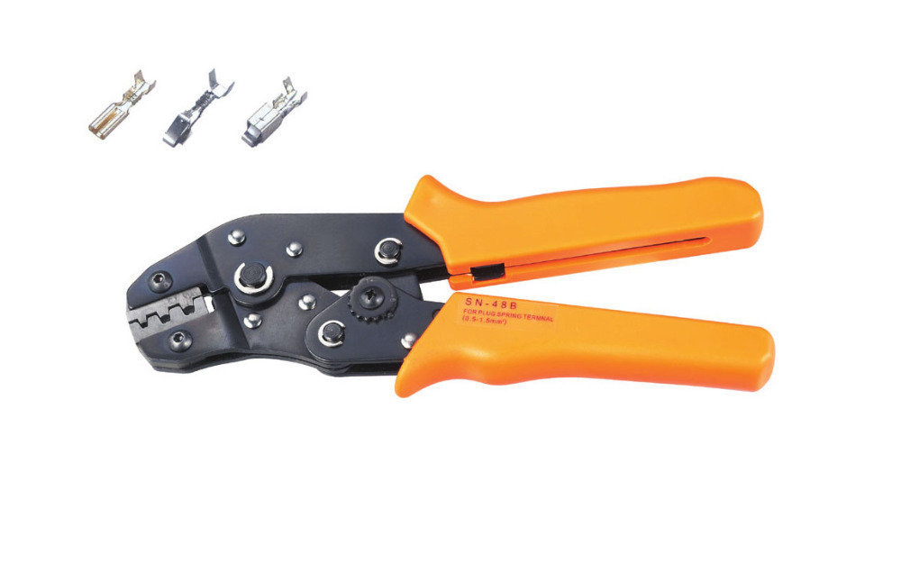 MINI european style crimping plier 0 14 1 5mm2 AWG 26 16 terminals crimping tools multi