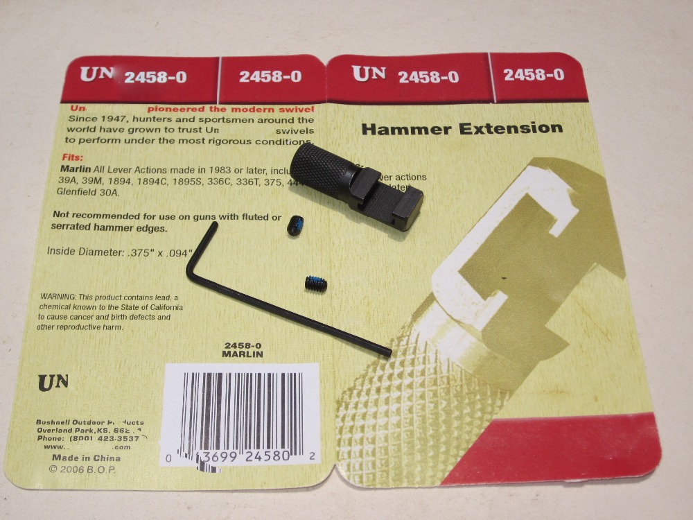 Free shipping Un QD Hammer Extension 2458 0 Fits marlin Lever Actions 1983 And Later hunting