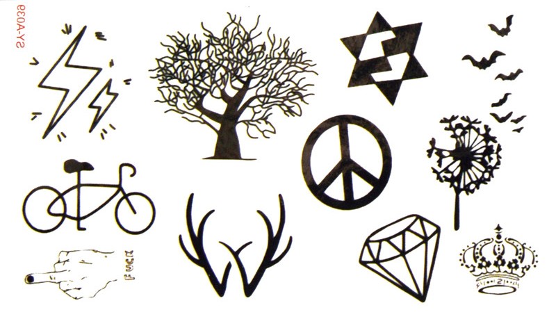 Online Kaufen Großhandel fahrrad temporäre tattoos aus China fahrrad