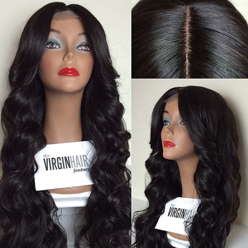 Best Quality Virgin Human Hair Wig Lace Front Wig Lace Wigs Glueless Full Lace Human Hair Wigs With Baby Hair Bleached Knots