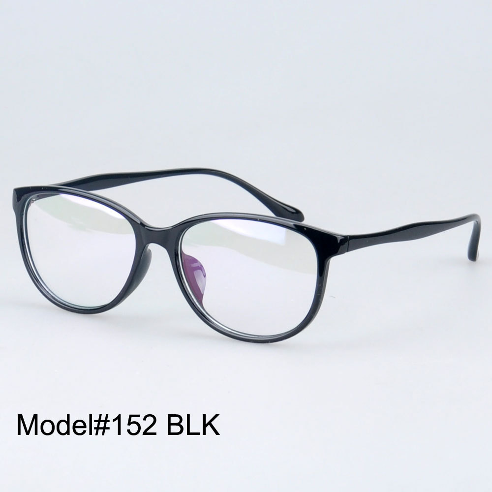 High quality colorful fashion cat eye women full rim plastic optical frame in stock 152