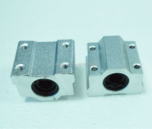 Free shipping 3D printer accessories SC8UU SCS8UU 8mm Linear Ball Bearing Block CNC Router