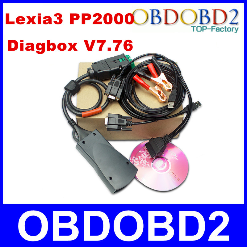  Lexia 3  Diagbox V7.76 PP2000 V25 Lexia3 V48  Citroen Peugeot   