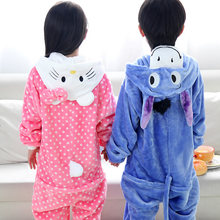 Children pajamas girls Hello Kitty baby boys clothes blue donkey Spring Children nightgown pyjamas kids animal pijamas infantil