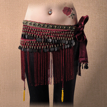 Tribal Belly Dance Belt Classic Coins Belt Copper Tribal Belt for Belly Dance Hip Scarf