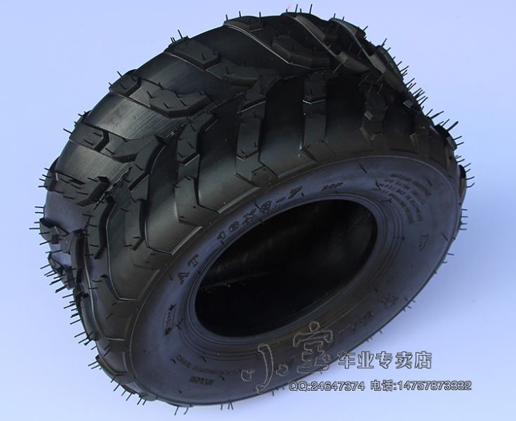 ATV Tyre Spare Parts 125CC Small Quad Bull 7inch Tires16X8-7 Front or Rear ...