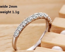 White CZ Diamond Jewelry Wedding Rings for Women Sterling Silver Crystal Anel Feminino Ruby Jewellery Purple