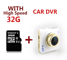 New Ambarella A8 Car dvrs Camera1296P/1080P HD DVR Recorder 170 Degree Car Motion Detection Dashboard Dashcam Camcorders 32GB
