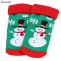 Niosung 2016 New Baby Christmas Socks Anti slip Children s Socks Cotton Blend Soft Floor socks