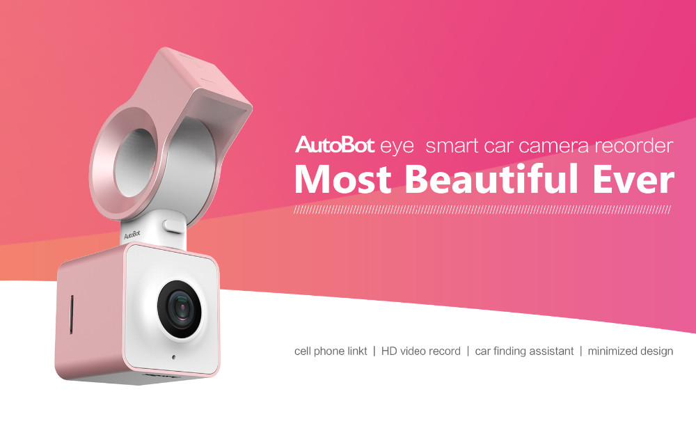 AutoBot Eye Smart Mini 1080P Full HD dashcam connect met Smartphone!