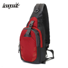 Unisex Nylon Chest Bag Back Pack Outdoor Hiking Sport Crossbody Shoulder Bags Men Women Diagonal Package