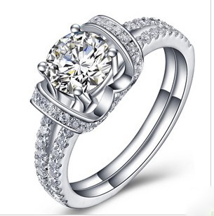 White gold engagement rings tarnish