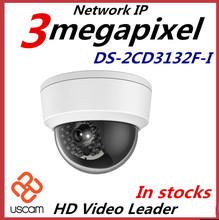 New Arrival 3Mp Multi Language Mini Dome Camera POE IP CCTV camera DS 2CD3132F I replace