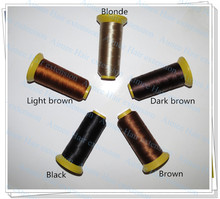 1 Roll Black Hair Weaving Thread High Intensity Polyamide Nylon