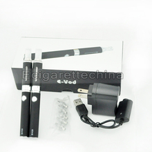 EVOD e cigarette 650mAh 900mAh 1100mAh MT3 Atomizer Clearomizer double Electronic Cigarette Starer Kit gift box