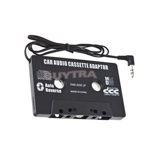 Hot Sale Car Cassette Tape Adapter FOR MP3 CD MD DVD For Clear Sound Music drop