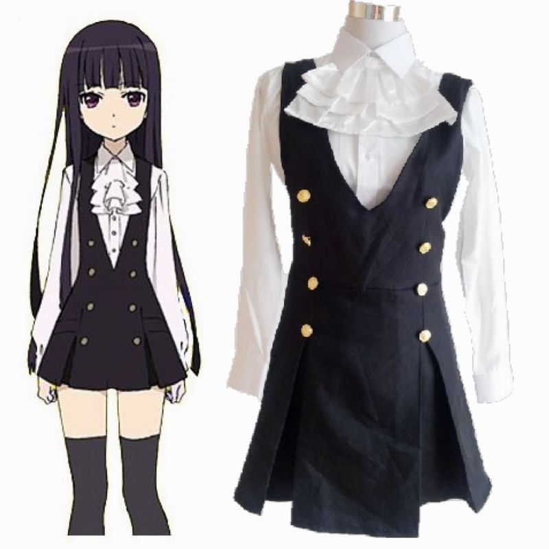 Inu x Boku SS Shirakiin Ririchiyo Karuta Roromiya cosplay costume Inu x Boku SS Shirakiin Ririchiyo Karuta Roromiya cosplay costume