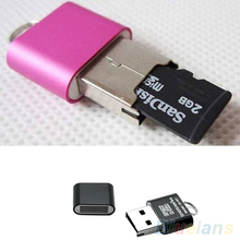Portable Mini USB 2.0 Micro SD TF T-Flash Memory Card Reader Adapter Flash Drive